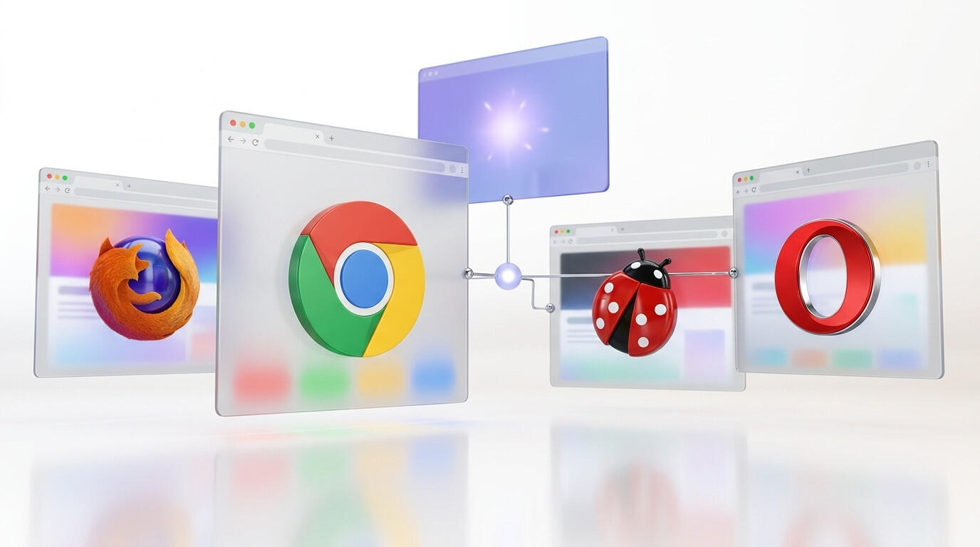 Browser 2026: Chrome, Firefox e Ladybird